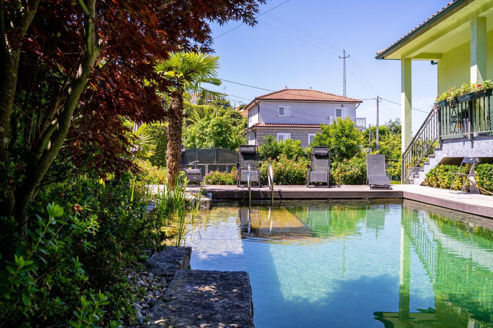 Gondomar Guimaraes - Moradia V3 Com Piscina Natural By House And People Exterior foto